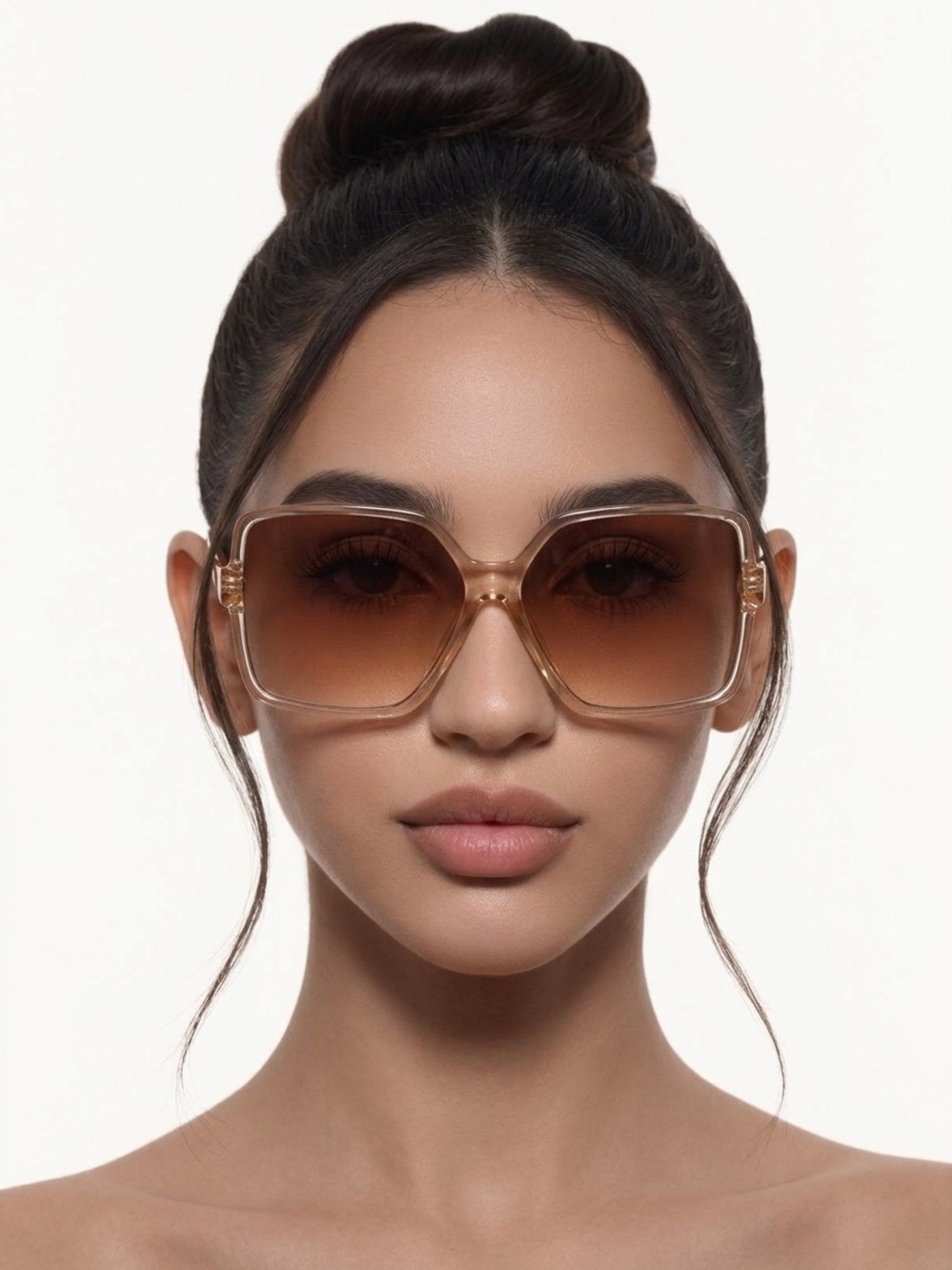 Sunglasses Oversized Square Fashion Anti Glare Sun Shades Trendy Stylish Beach
